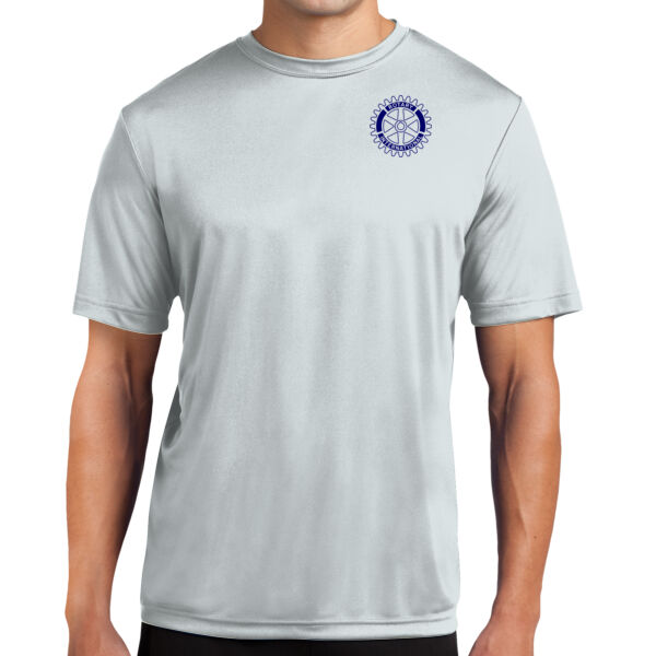 Rotary Wheel Left Chest  - Tall PosiCharge ® Competitor Tee Thumbnail