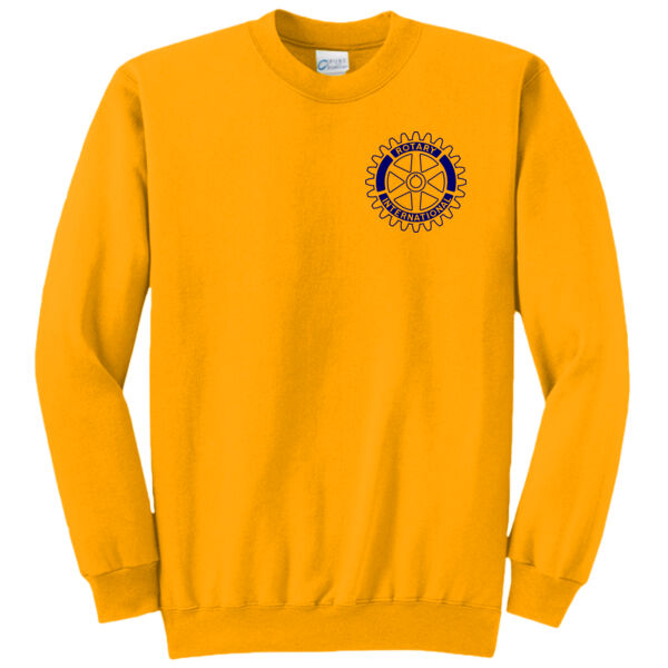 Rotary Wheel Left Chest  - Core Fleece Crewneck Sweatshirt Thumbnail