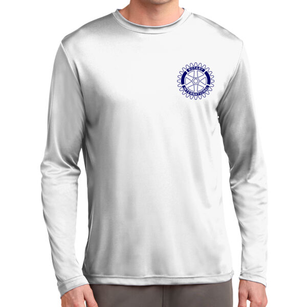 Rotary Wheel Left Chest  - Long Sleeve PosiCharge ® Competitor Tee Thumbnail