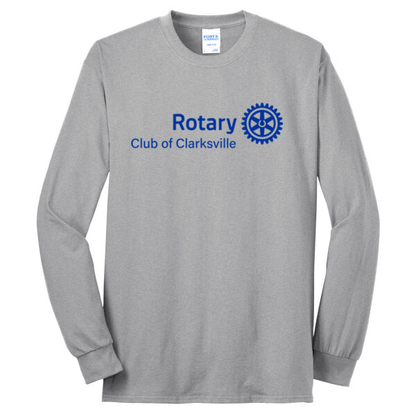 Rotary Clarksville Logo - Long Sleeve Core Blend Tee Thumbnail