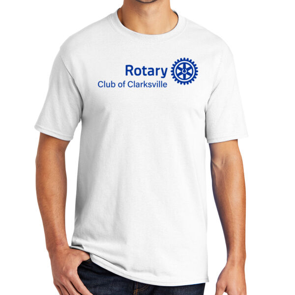 Rotary Clarksville Logo - Core Blend Tee Thumbnail
