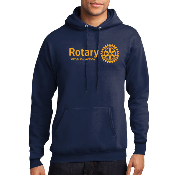 Rotarian At Work - Core Fleece Pullover Hooded Sweatshirt Thumbnail