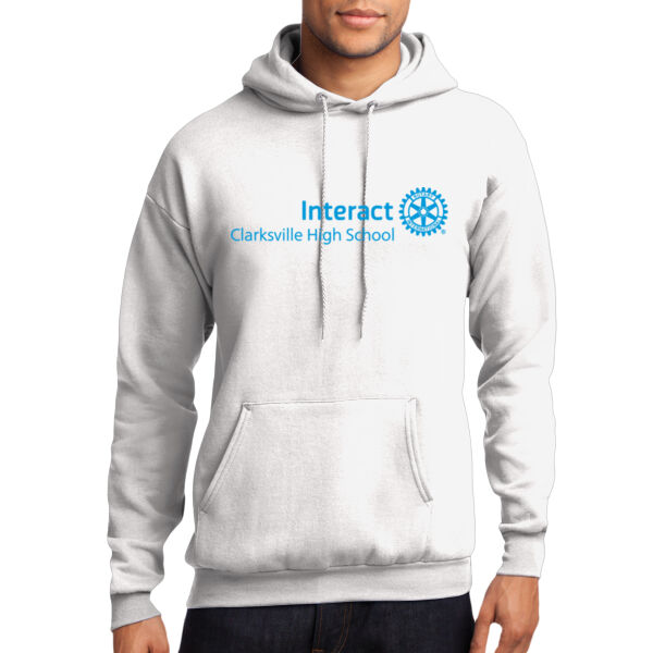 Interact Clarksville High School - Core Fleece Pullover Hooded Sweatshirt Thumbnail