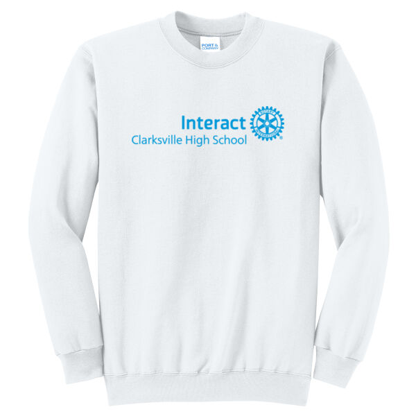 Interact Clarksville High School - Core Fleece Crewneck Sweatshirt Thumbnail