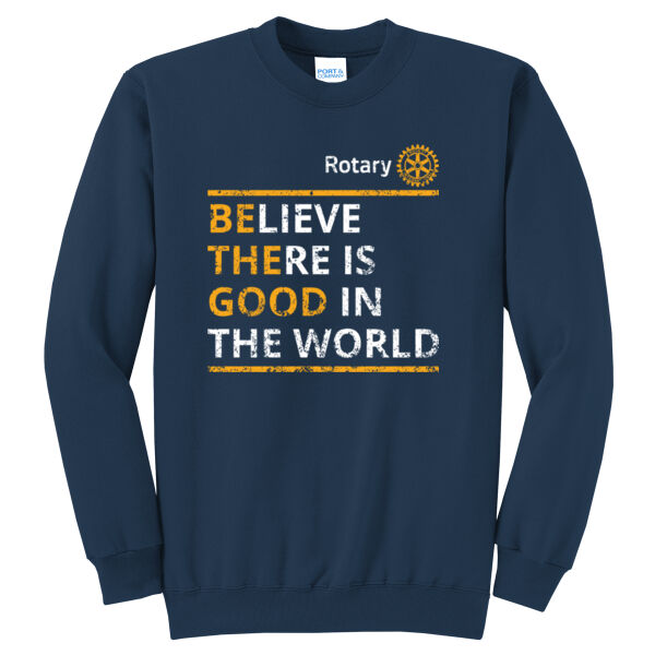 Rotary Believe - Core Fleece Crewneck Sweatshirt Thumbnail