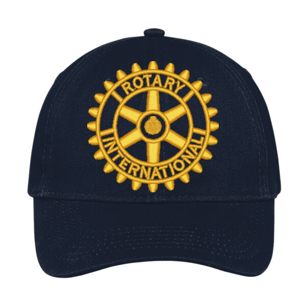 Embroidered Rotary Wheel - Brushed Twill Low Profile Cap Thumbnail
