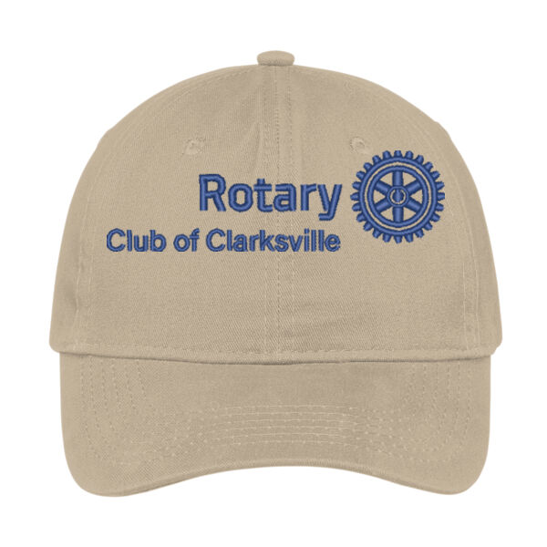 Embroidered Main Logo  - Brushed Twill Low Profile Cap Thumbnail